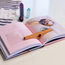 Load image into Gallery viewer, HOPPLER Dual Function Page Holder made from African Mahogany