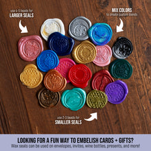 Load image into Gallery viewer, HOPPLER 648 Starter or Refill Wax Seal Kit for Making wax Seals with Sealing Wax