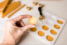 Load image into Gallery viewer, Hoppler Set of Two 1.2in Cavity Silicone Wax Stamp Kit Mats for Wax Seal Stamp - Sealing Wax Seals. Tested Size for Perfect Wax Seals.