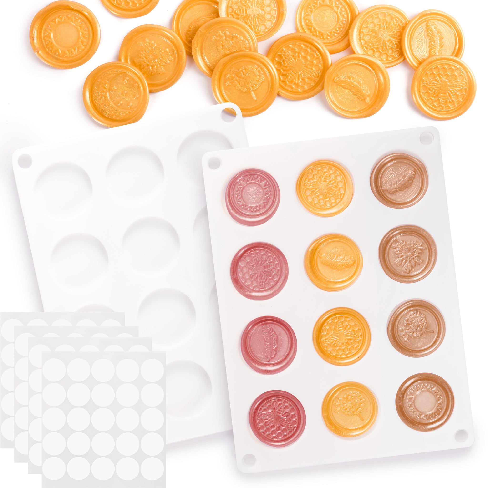 HOPPLER 648 Starter or Refill Wax Seal Kit for Making wax Seals with S