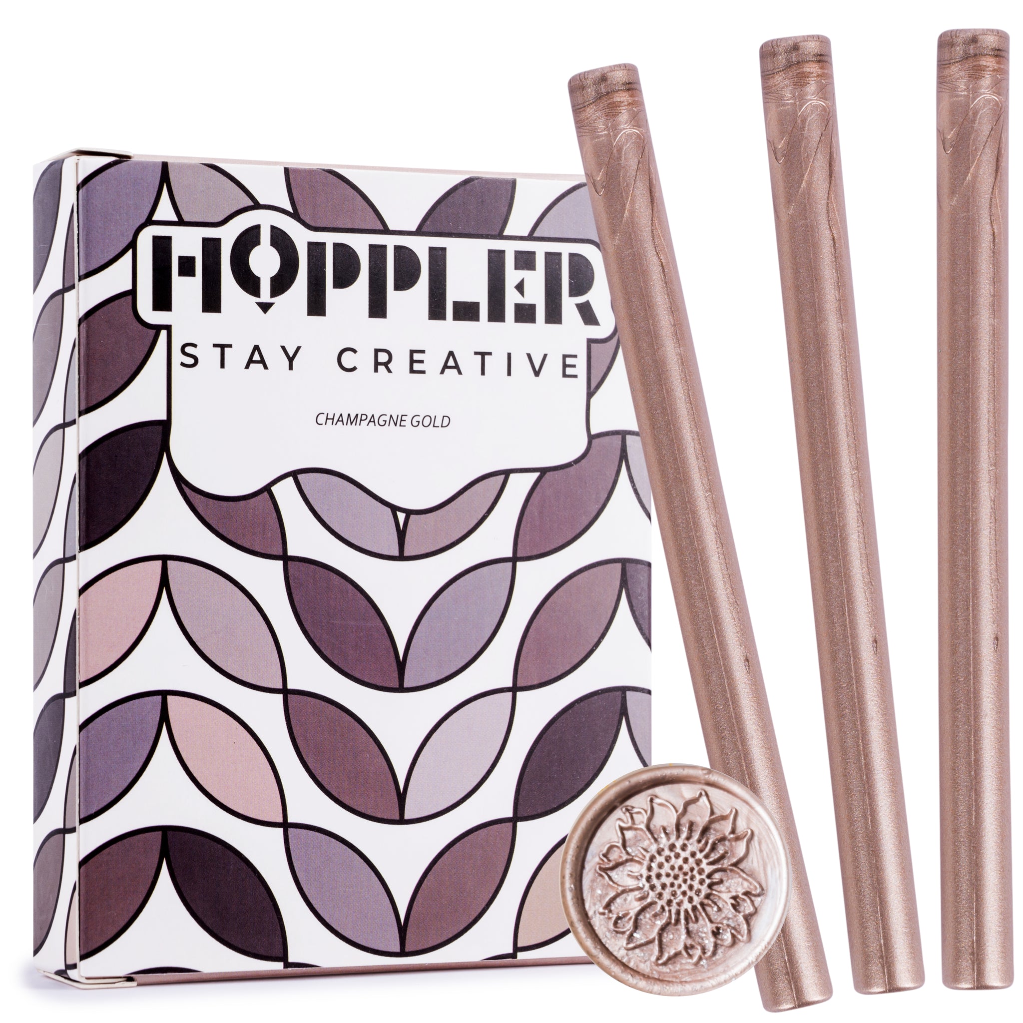 Hoppler set of (20) 7mm Sealing Wax Sticks For Glue Guns, Use With Wax –  HOPPLER