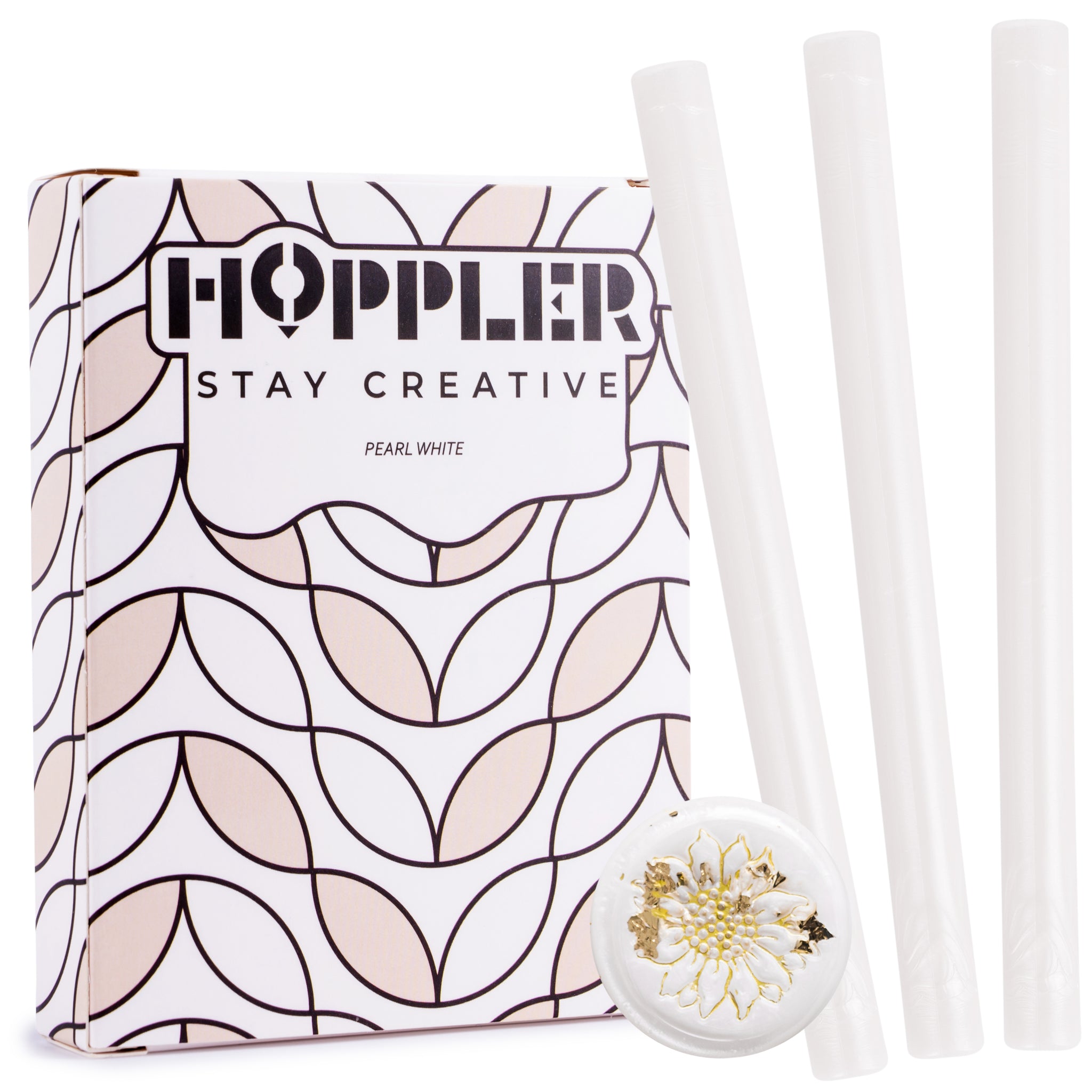 Hoppler set of (20) 7mm Sealing Wax Sticks For Glue Guns, Use With